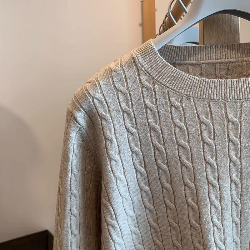 Product Introduction of Sweater Women's All-Match Loose Outer Wear Sweater Top 8