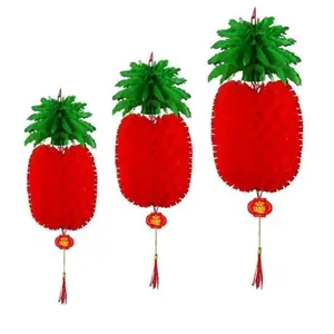 Imlek 2026 - Lampion Nanas Imlek -  Gantungan Imlek Chinese