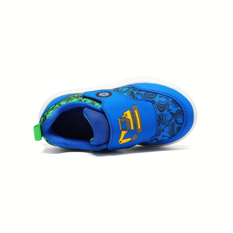 2025 New Youngsters Skate Shoes - Low-Top Sneakers with Closure, Breathable Fabric Upper & MD Sole, All-Season Comfort for Boys & Girls, Random Pattern Design, Kid Shoes 2