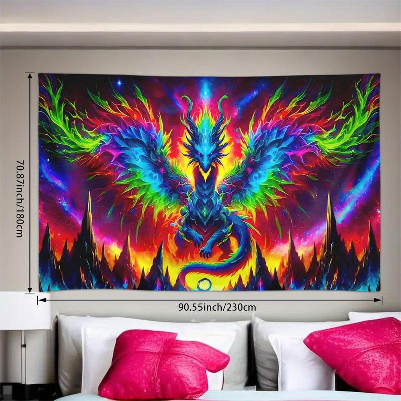 Dragon & Star Pattern Hanging Painting without Frame, Wall Art Decor for Home Living Room Bedroom, Home Decor, Room Decor, Home Accessories, Ornaments 3