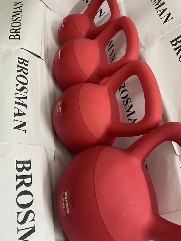 TẠ ẤM CAO SU SIÊU MỀM 4KG BROSMAN/ TẠ BÌNH VÔI MỀM 4KG BROSMAN Tập Gym 7