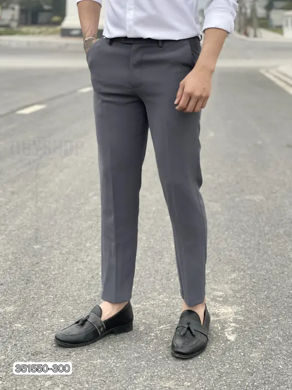 Quần Âu Nam Form Dáng Hàn Quốc 6 màu Menswear Pants Có Túi 1