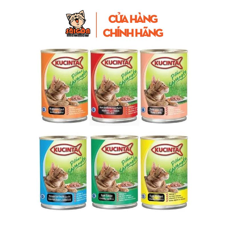 Thức ăn ướt cho mèo KUCINTA 400gr xuất xứ Thái Lan 400g 0