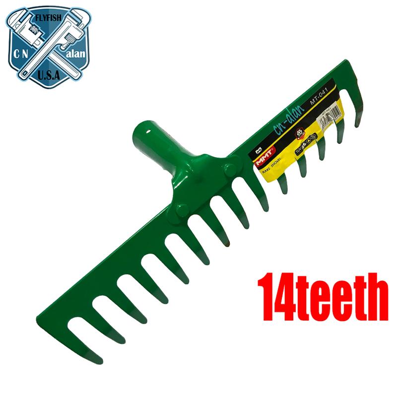 Plilippines Rake Garden rake (14 teeth) Garden Tools - TikTok Shop Philippines