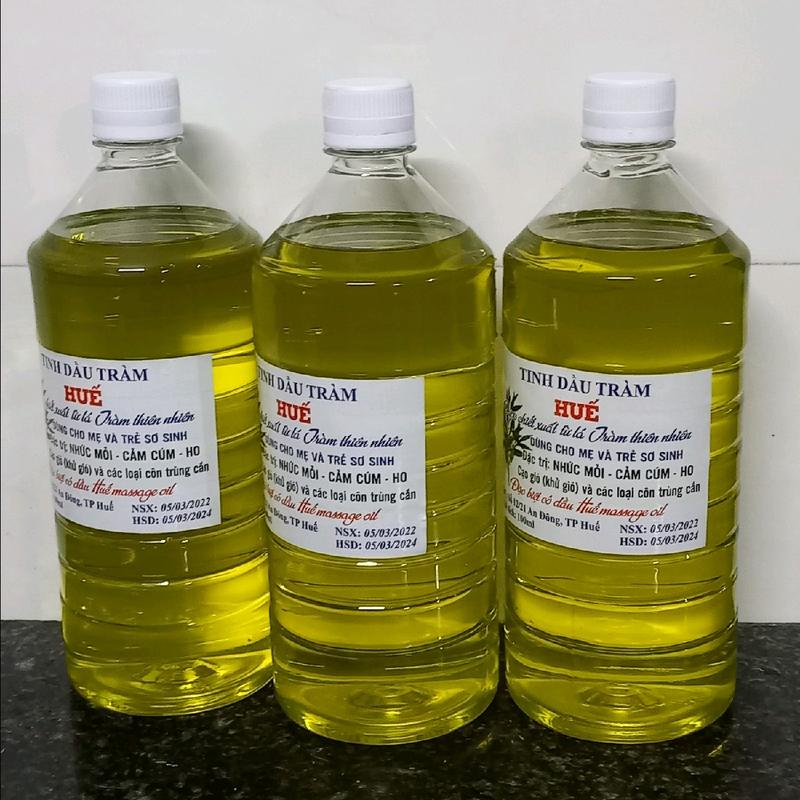 Sỉ - 1 - Lít tinh dầu tràm huế nguyên chất.