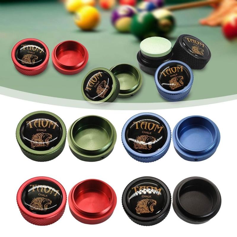 Product Introduction of Hộp đựng phấn Bi-a, Cầm Tay, làm bằng hợp kim nhôm, hình tròn, Hộp đựng phấn, Nhẹ, Hộp kim loại, Hộp đựng đầu phấn, Thích hợp cho thể thao Snooker 10
