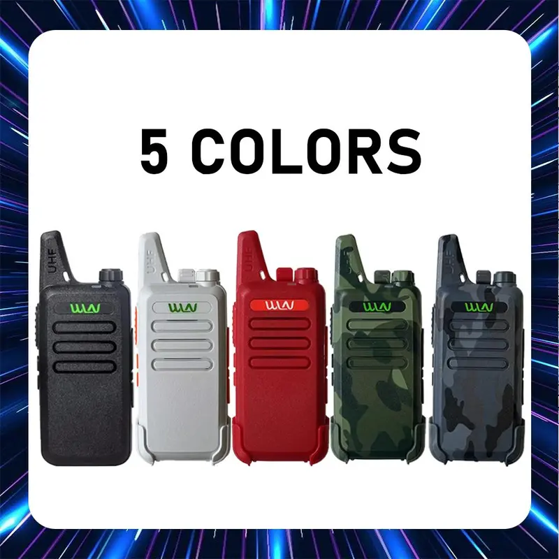 WLN Walkie Talkie Full Set UHF KD C1 7 Hari Garansi | Two Way Radio Handy Talky Talkie HT KDC1 0