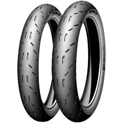 Vỏ lốp xe máy michelin pilot moto gp 60 70 80 90 100 120 14 17 không ruột dành cho xe số , côn tay , tay ga , côn tự động xuất xứ thái Lan Phụ Kiện Cao Su michel in ruột  xe bánh  michelin 2