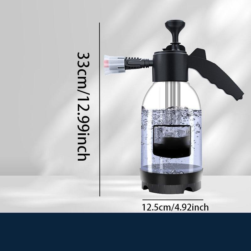 2L Car Washer Spray Bottle, Car Wash Foam Pressure Spray Bottle, Portable Foam Sprayer for Car Cleaning 1