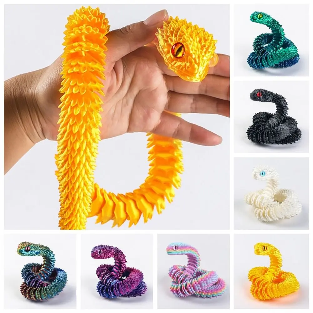 Đồ chơi rắn in 3D thực tế, 30 / 45 / 60cm, nhiều màu, đồ Trang Trí rắn mô phỏng, trang trí nội thất, mô hình mô phỏng động vật, trang trí ô tô, quà tặng trẻ em