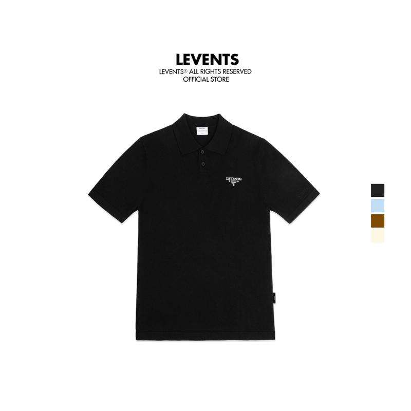 Áo Polo Levents Knit Chất Len Dệt Unisex Oversized