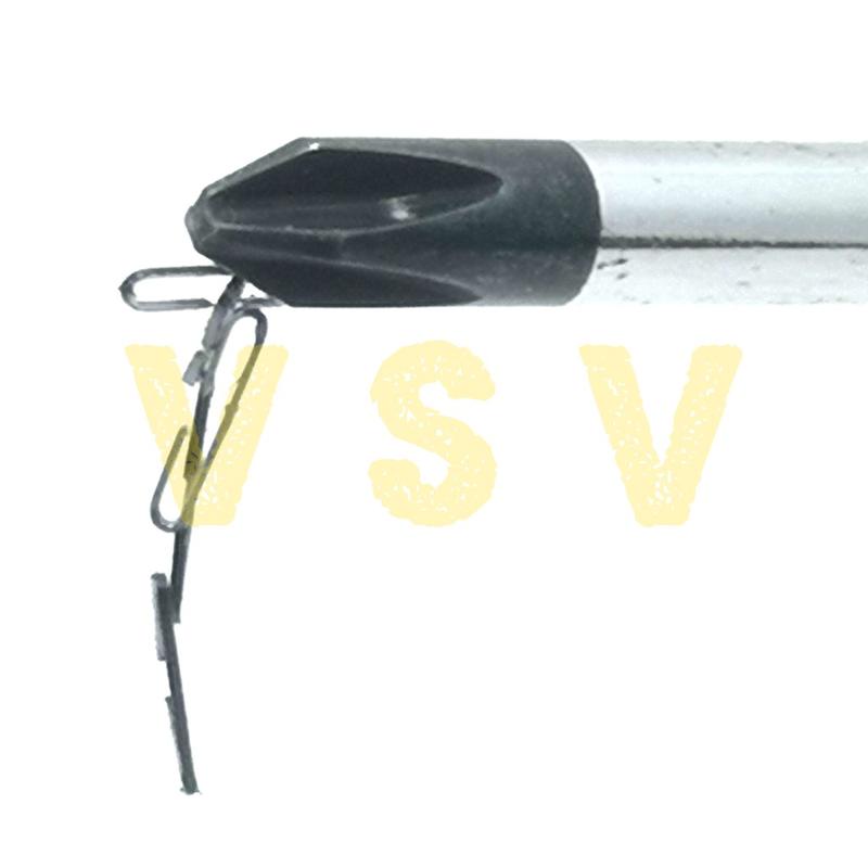 VSV Obeng gagang karet 2pc 6x150[-][+] / Obeng karet / screwdriver 4