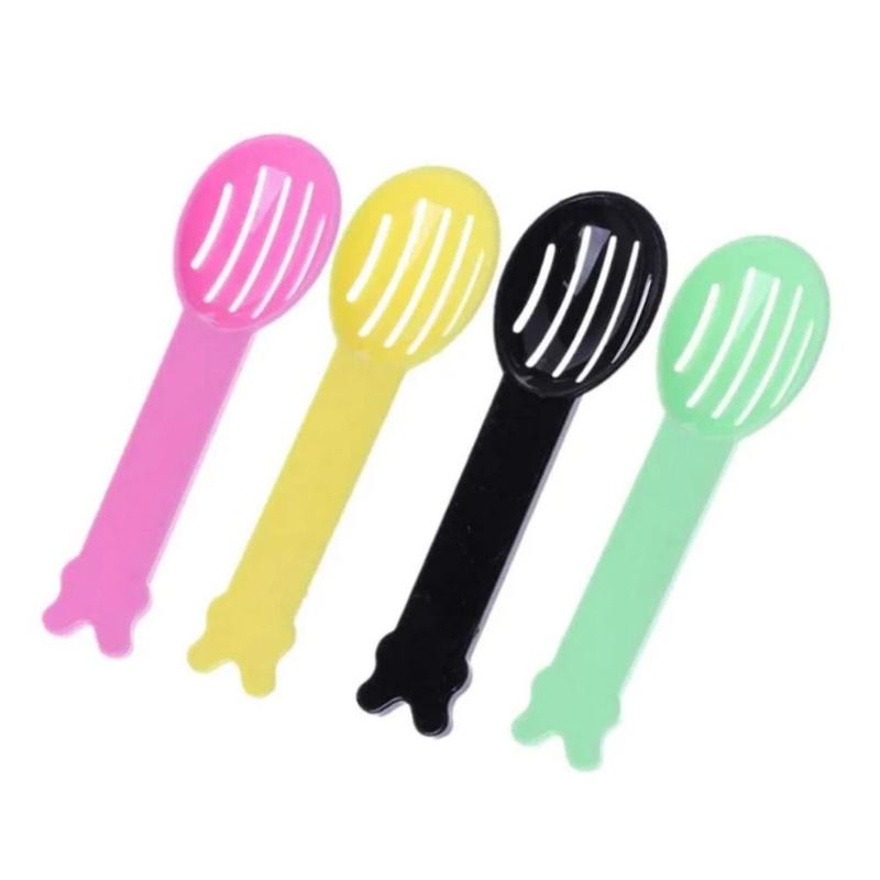 Hamster Sand Scoop, Mini Plastic Small Animal Litter Shovel, Random Color Hamster Bathroom Cleaning Shovel Pet Bath Spoon Hamster Shovel For Guinea Pig Hedgehogs 6