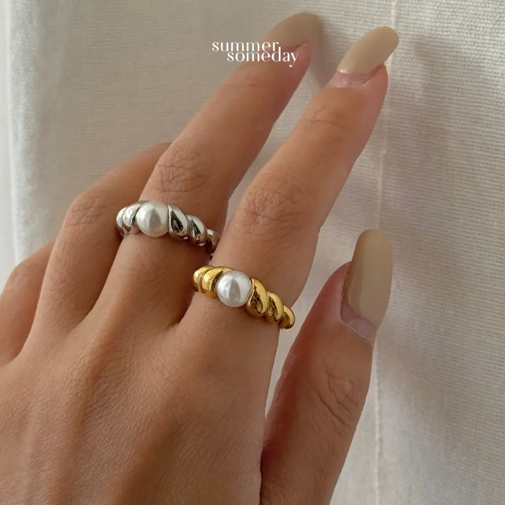 ANJA ring - Stainless Steel
