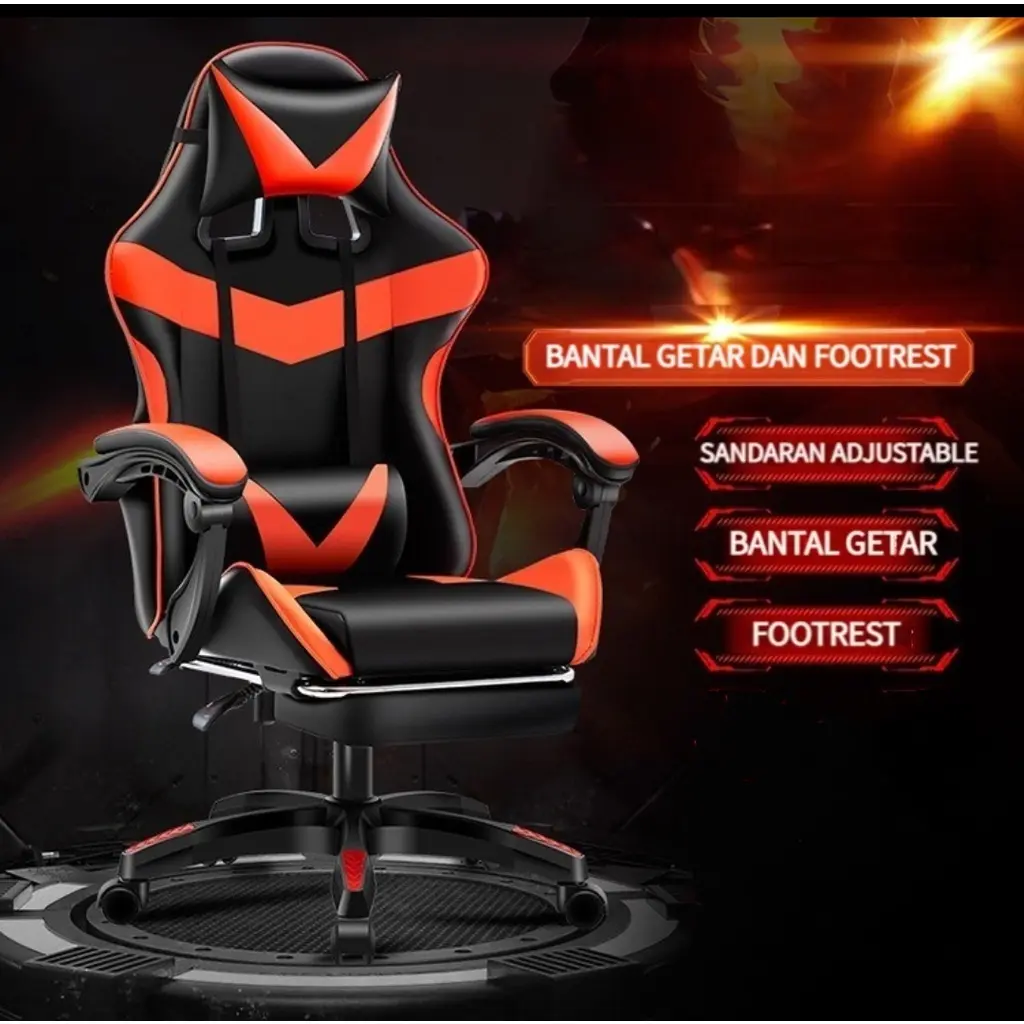 Furnibest Kursi Gaming Gaming Chair