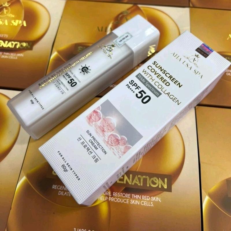 Sữa chống nắng phổ rộng AHA BEU, dành cho mọi loại da, Sunscreen Kem Chống Nắng Women , da mặt 2