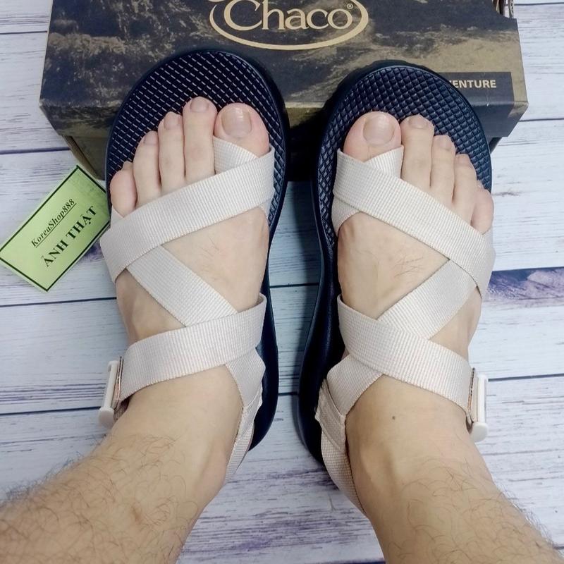 Dép Xăng Đan Nam Nữ Chaco Quai Dù Đế Không Nhăn Lún Mã D65 3