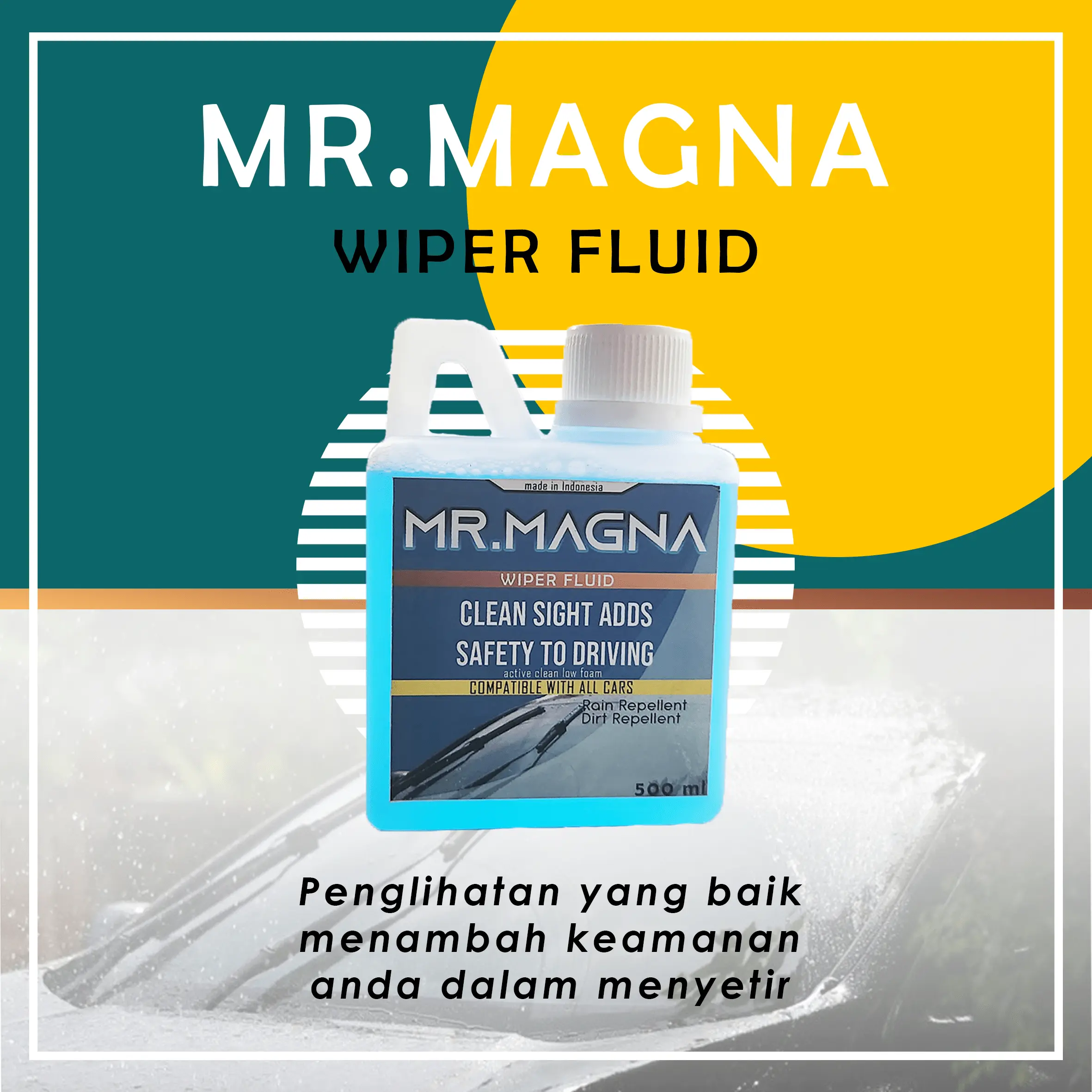 cairan wiper mobil atau wiper fluid untuk mobil