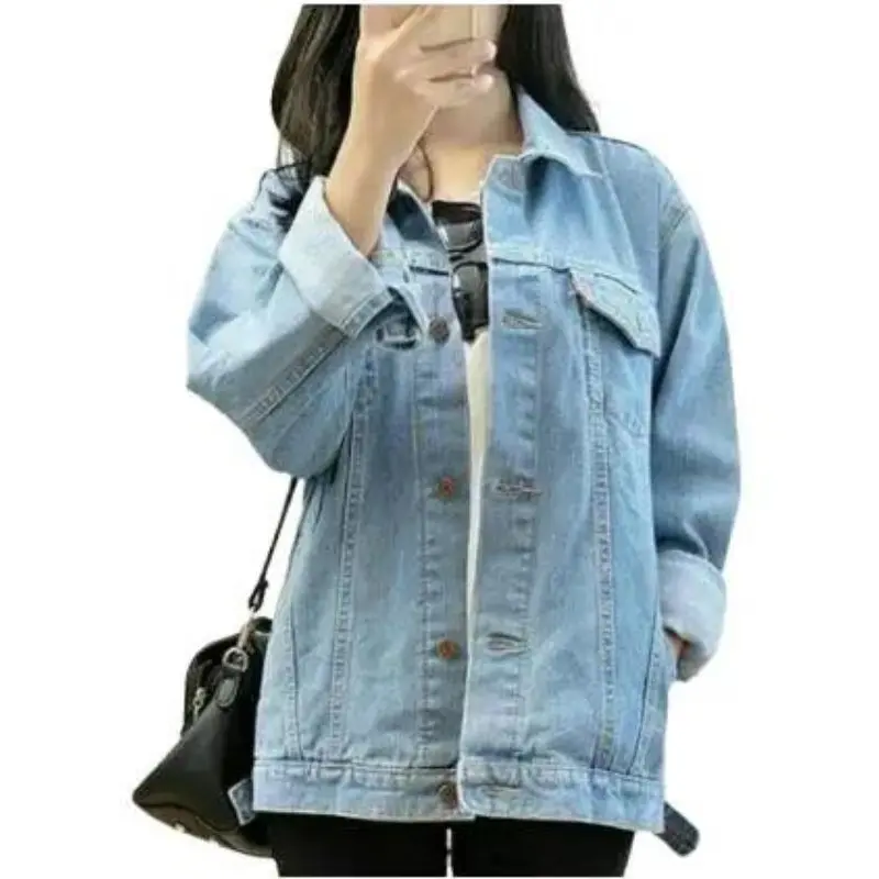 Richie Jeans JAKET JEANS CEWEK MURAH JUMBO OVER SIZE M - XXXL LD 120cm JAKET JEANS WANITA JAKET 6