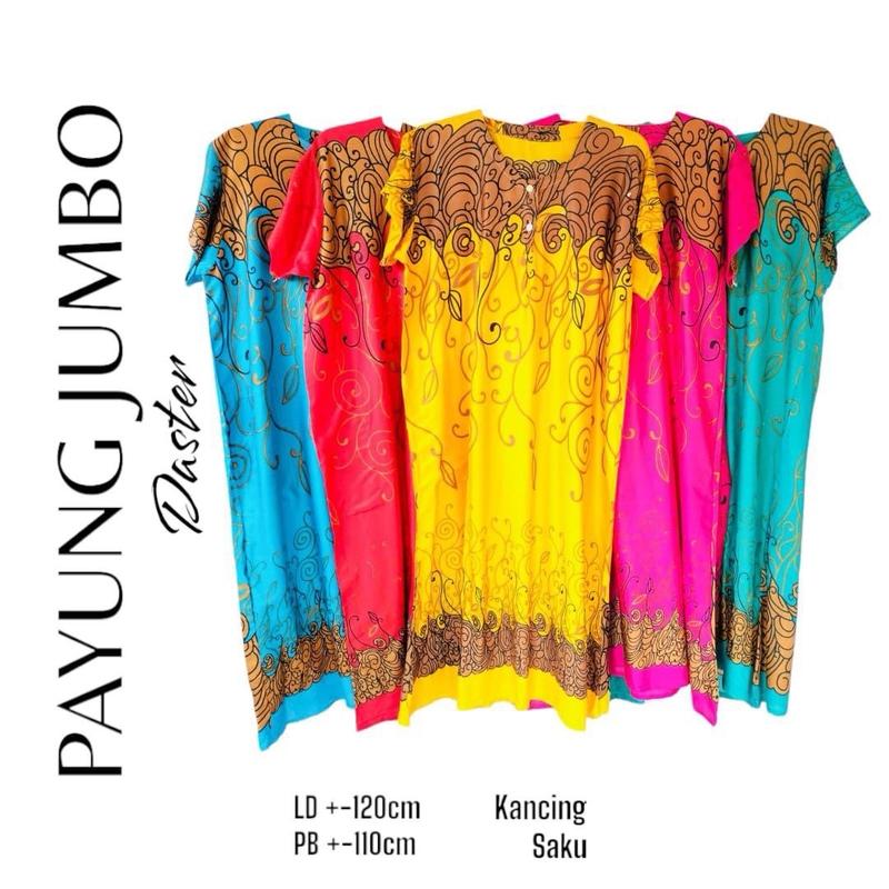 Paket Hemat 5Daster Payung Standar Motif Busui (Random) 7