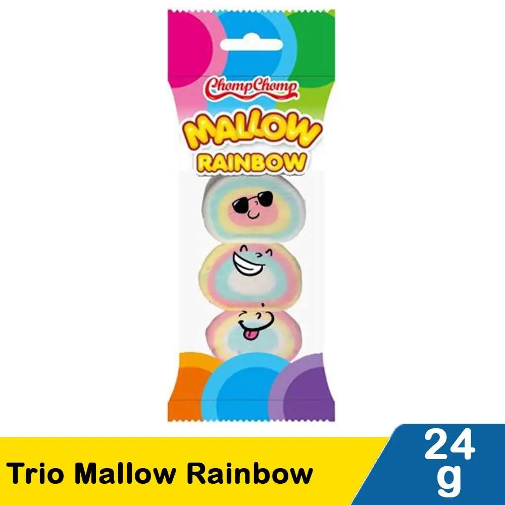 CHOMP CHOMP TRIO MALLOW RAINBOW 24/21g