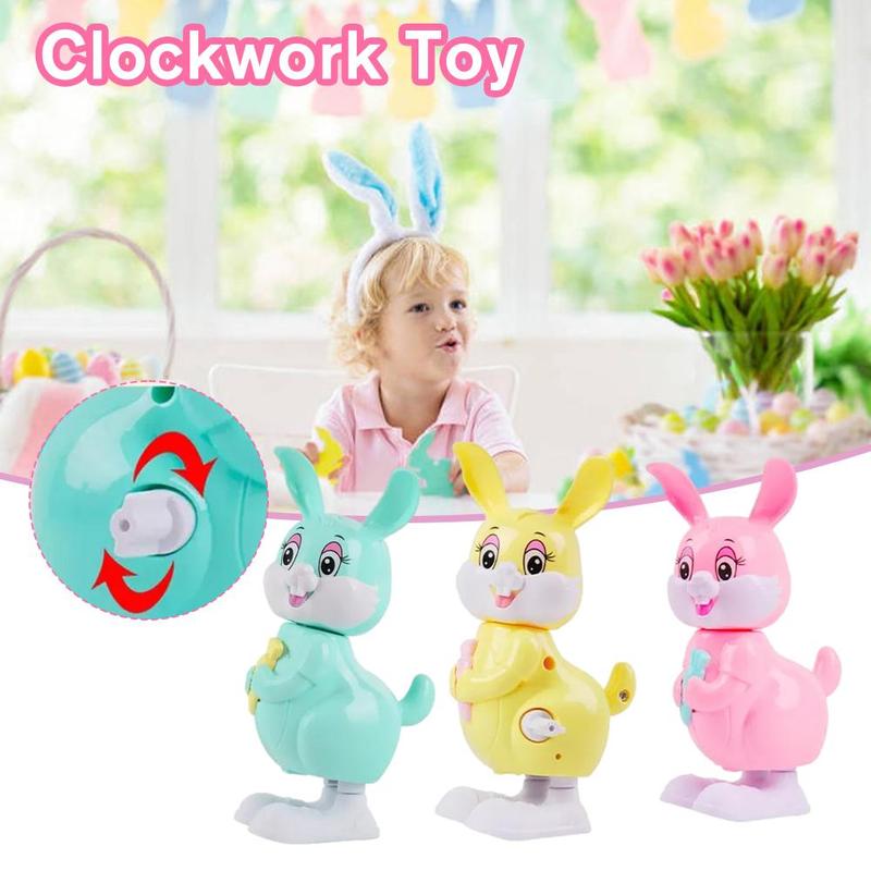Jumping Rabbit Cute Rabbit With Smooth Edge Clockwork Toy No - TikTok ...