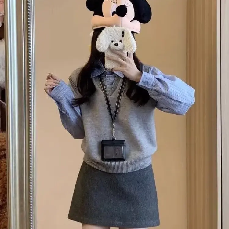 [M245] Chân Váy Vải  Ép Mịn Bassic Dáng Ngắn Phom A  Có Quần Bảo Hộ | BigBuy360 - bigbuy360.vn