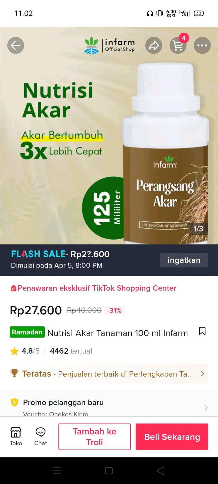 pupuk perangsang akar tanaman