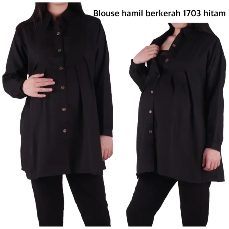 Blouse Hamil Atasan & Menyusui Kerja 1703 2