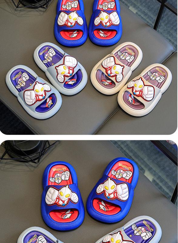 Product Introduction of Children's Slippers Boys Home Bathroom Non-Slip Shit Feeling Boys Baby Sandals 31