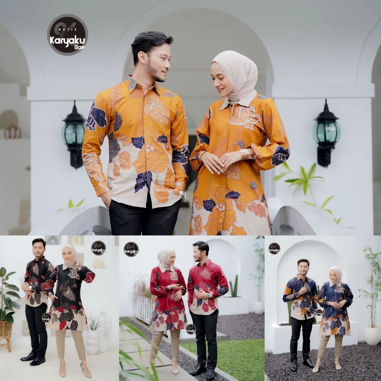 Tunik Batik Wanita Modern Terbaru LD 120CM JUMBO M L XL XXL Atasan Batik Wanita Seragam Murah Madiya_clothing katun muslim Panjang Kerja Kantor Motif Katun Polos Bunga Setrip Nyaman Kantor Formal Setelan