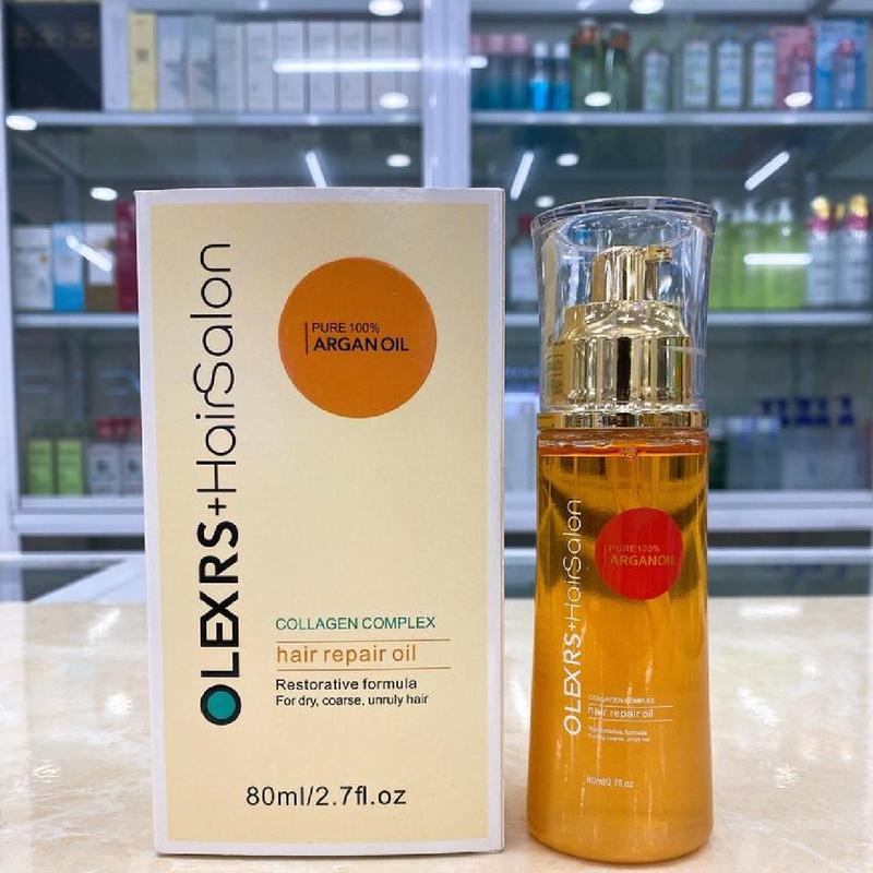 Tinh Chất Dưỡng Tóc Bóng Mượt Vào Nếp Olexrs 80ml, Chăm Sóc Tóc Nữ Mật Ong 0