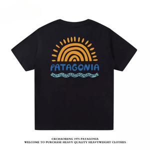 Ready Stock Breathable Cotton New Japanese Short Sleeve Outdoor Hiking Camping Casual Men's and Women's T-Shirts