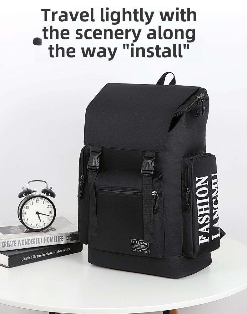 Product Introduction of Spacious Men's Backpack: Ideal for Casual Trips, Travel, and Carrying Laptops - Perfect School Bag for Middle, High School, and College Students 1