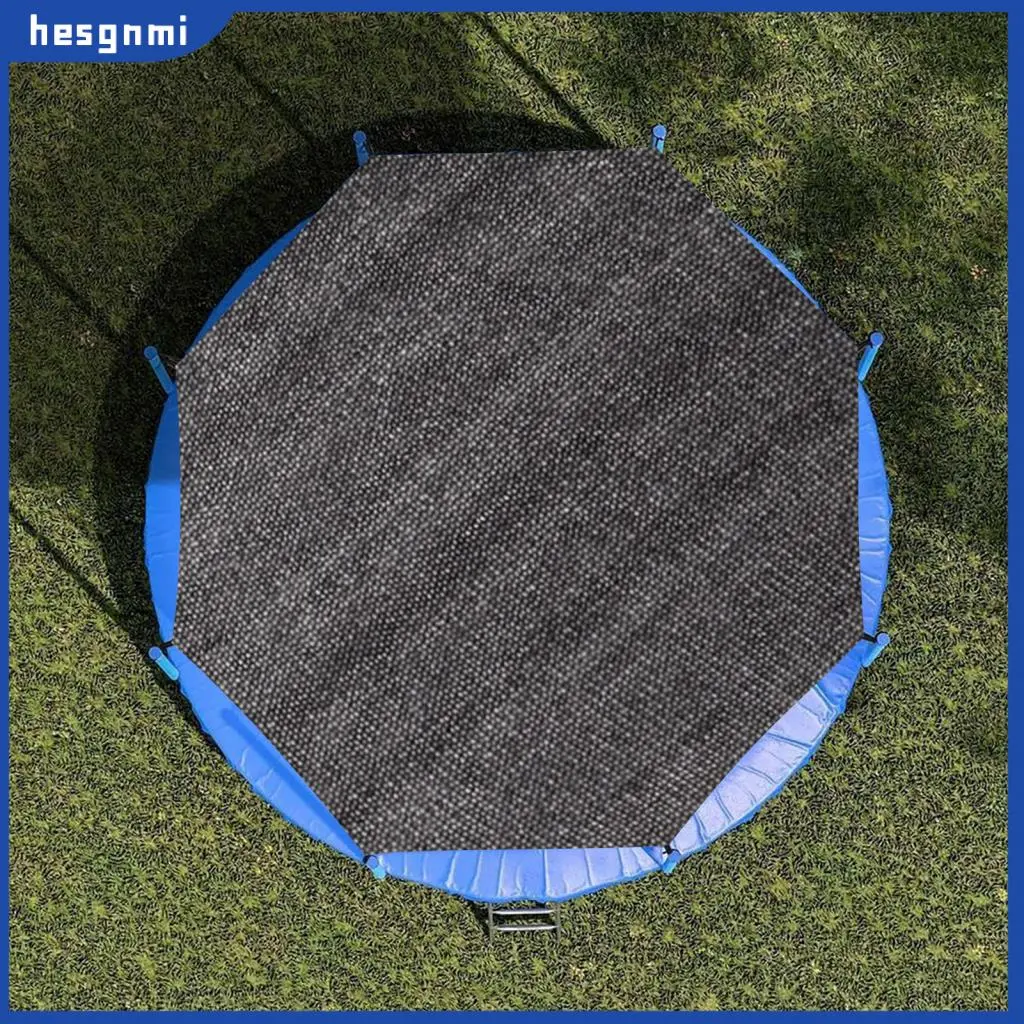 hesgnmi- Tear-resistant Trampoline Canopy Uv Protection Trampoline Cover 6-16ft Trampoline Sunshade Cover Uv Resistant Waterproof Canopy for Outdoor 6-12 Poles Trampoline Sun
