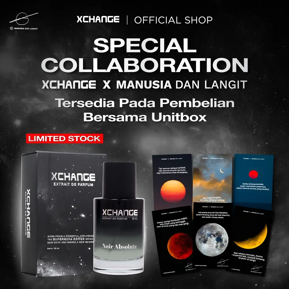 Xchange Extrait de Parfum – Special Collaboration Manusia & Langit ...