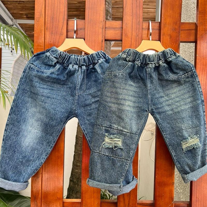 Quần bò dài cho bé trai ( 15-35kg ) 5