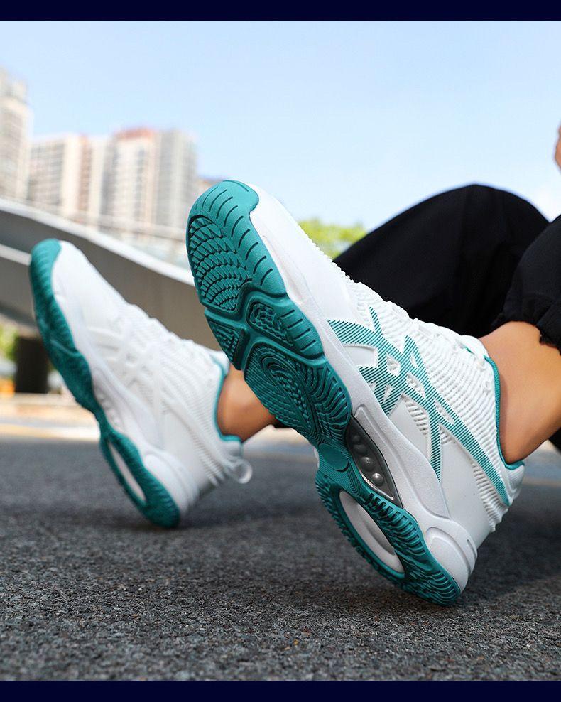Product Introduction of Brand New Professional Tennis Shoes for Men and Women Breathable Mesh Shoes Men Non-Slip Competition Training Badminton Shoes Men 13