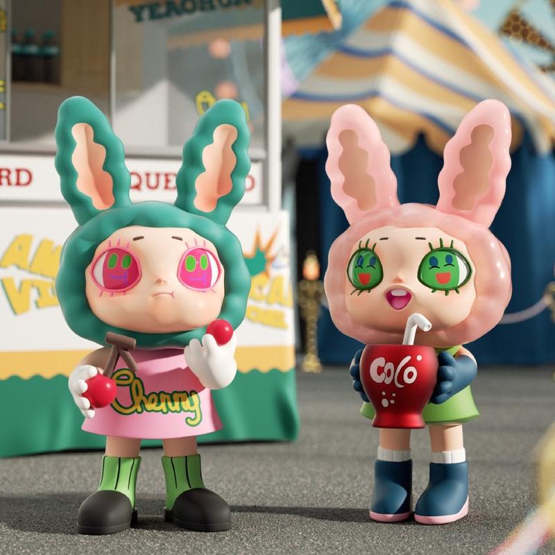 Mô hình Finding Unicorn YEAOHUA Agan American Vintage 1980 Blind Box