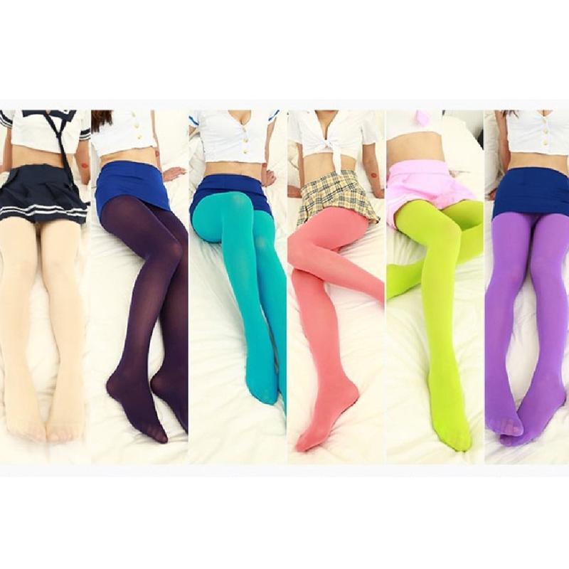 Product Introduction of ถุงน่องเลคกิ้งสี ใส่ได้ทั้งเด้กและผู้ใหญ่ เนื้อหนาสีแจ่มยืดๆ เอวยืดถึง45นิ้ว ถุงน่องแฟชั่น ถุงน่องแฟนซึ ผู้หญิง Clothing 13
