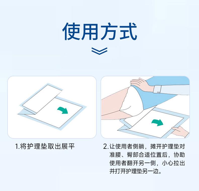 Product Introduction of Adult Inpatient Disposable Urine Pad for Elderly, Maternity Puerperal Care Pad, Thickened Diaper Pad for Seniors 12