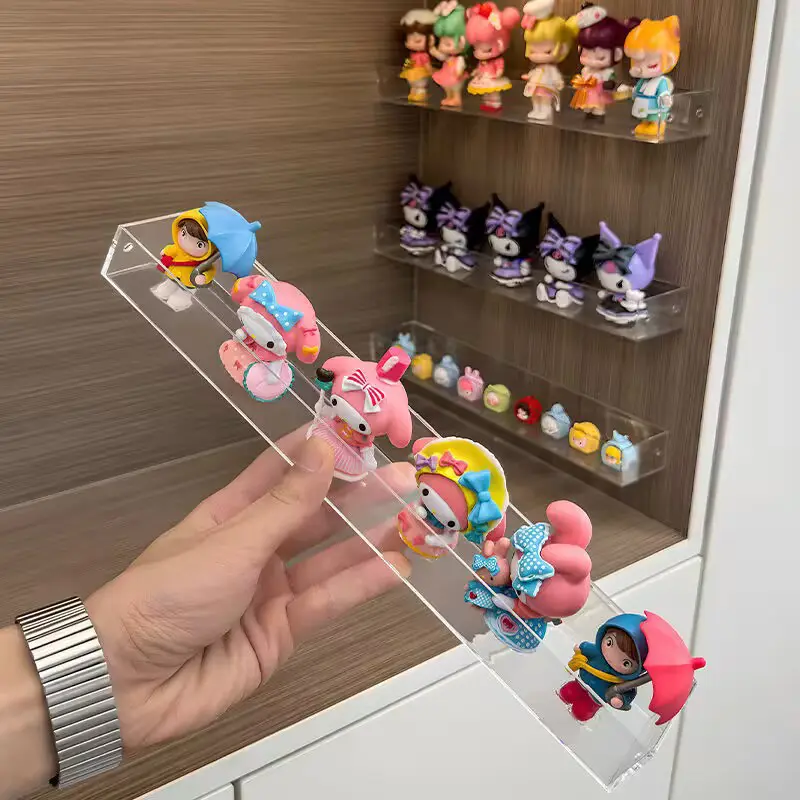 Hộp lưu trữ Treo Tường cho mô hình, hộp trưng bày Acrylic trong suốt, hộp trưng bày hộp mù, giá đỡ mô hình, chống hiển thị bụi, thích hợp cho đồ chơi búp bê