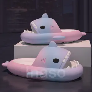 Inaso Sendal Karet Hiu Anak dan Dewasa Sendal Hiu Dewasa Sendal Lucu Sandal Slop Baby Shark Karakter HSN601