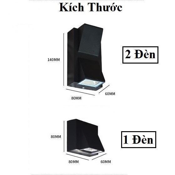 Đèn tường KELEG Decor hiện đại ngoài trời, trong nhà - Led siêu sáng 10w - chống nước IP 65 4