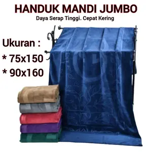 Handuk Mandi Dewasa Jumbo Menyerap Air Handuk Mandi Pria Wanita Dewasa Microfiber