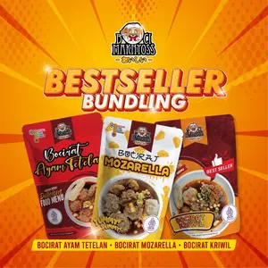 Paket Bestseller Maknyoss ( Bocirat Kriwil , Bocirat Mozarella , Bocirat Ayam Tetelan )