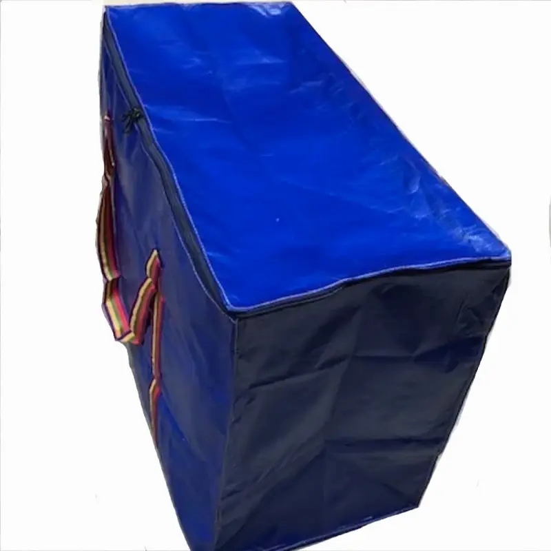 Túi bạt - Túi dứa đựng đồ có dây kéo chịu tải trên 20kg - Nhiều kích thước - Vải bạt dai bền, vận chuyển hàng dễ dàng 6