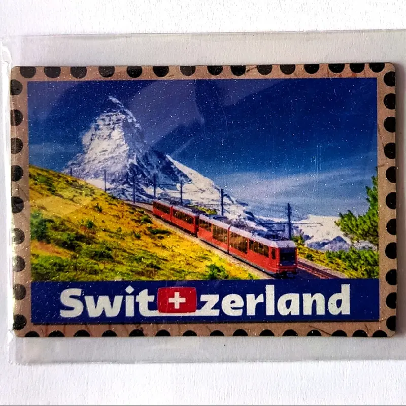 magnet tempelan kulkas Souvenir hadiah oleh oleh swiss 3
