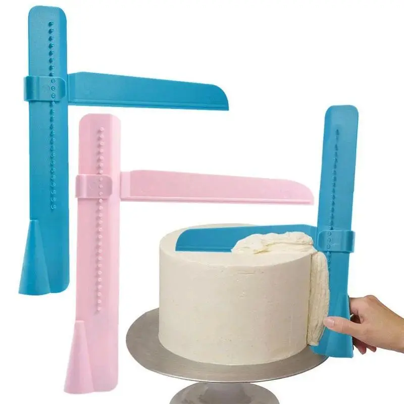 Adjustable Kitchen Turning Sugar Leveling Device Cake Decorating Tools DIY Food Grade Plastic Cake Tool Kitchen Accessories