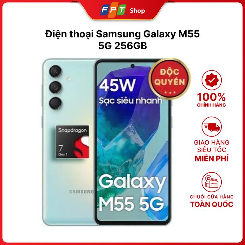 Điện thoại Samsung Galaxy M55 5G 256GB